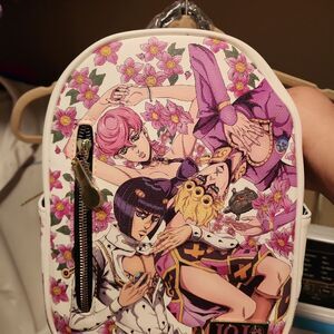 Anime Character Print Backpack NWT